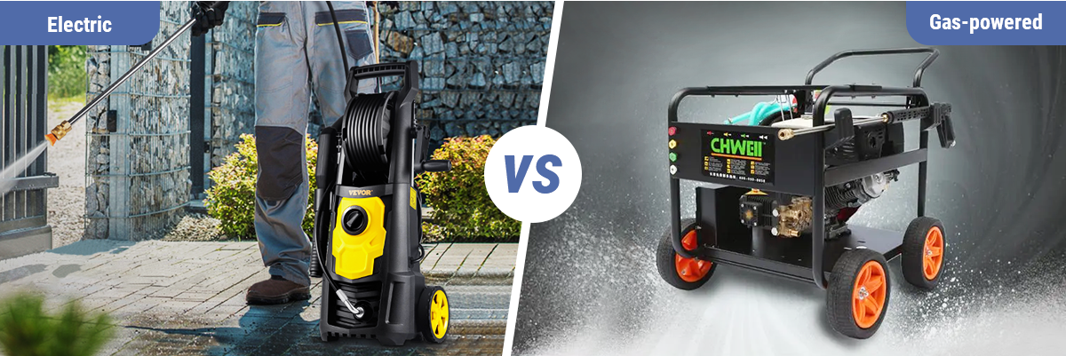 Gas vs. Electric Pressure Washers: What's the Difference?