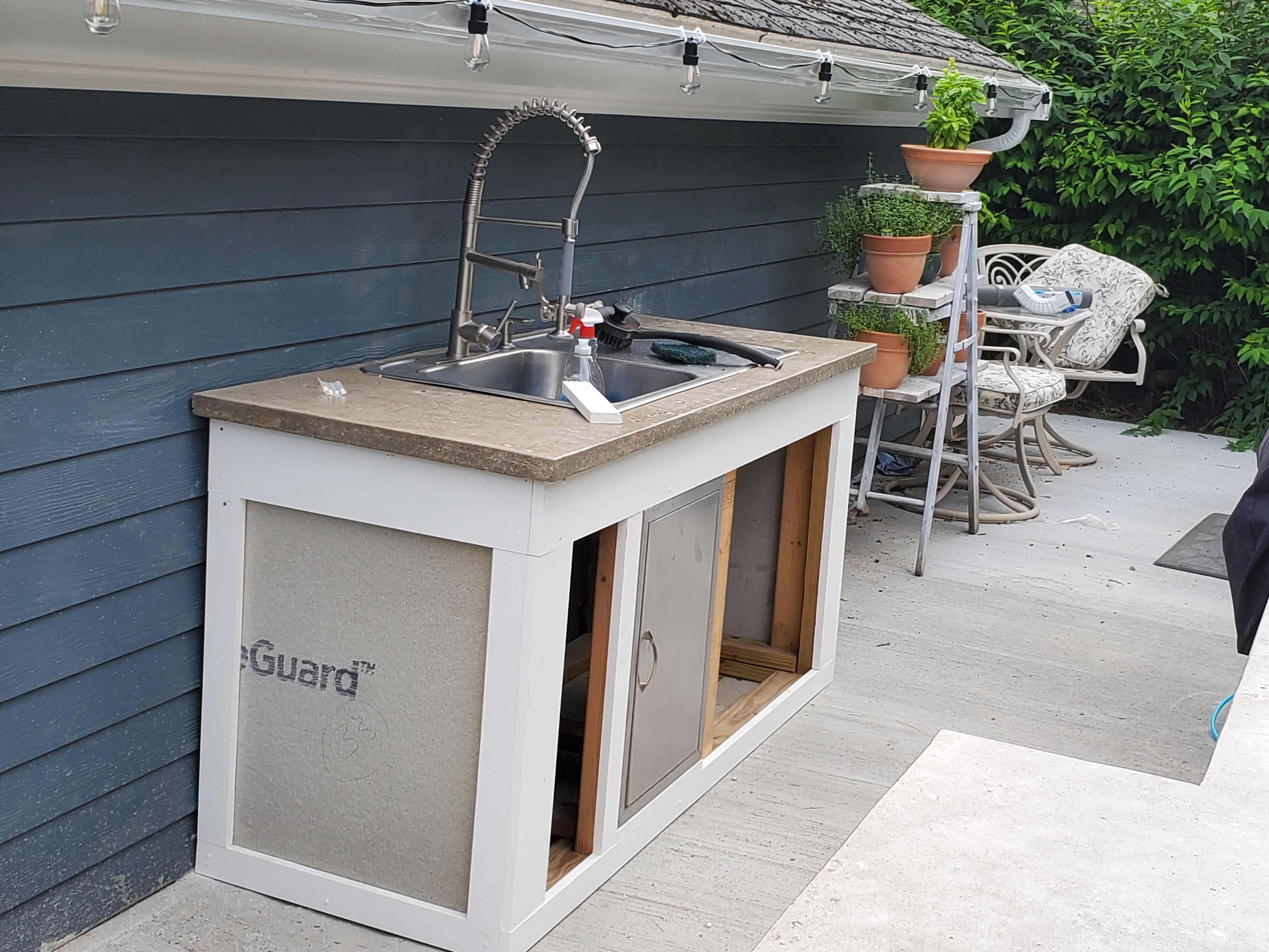 VEVOR VEVOR 41.5x57cm Outdoor Kitchen Door BBQ Access Door Built In