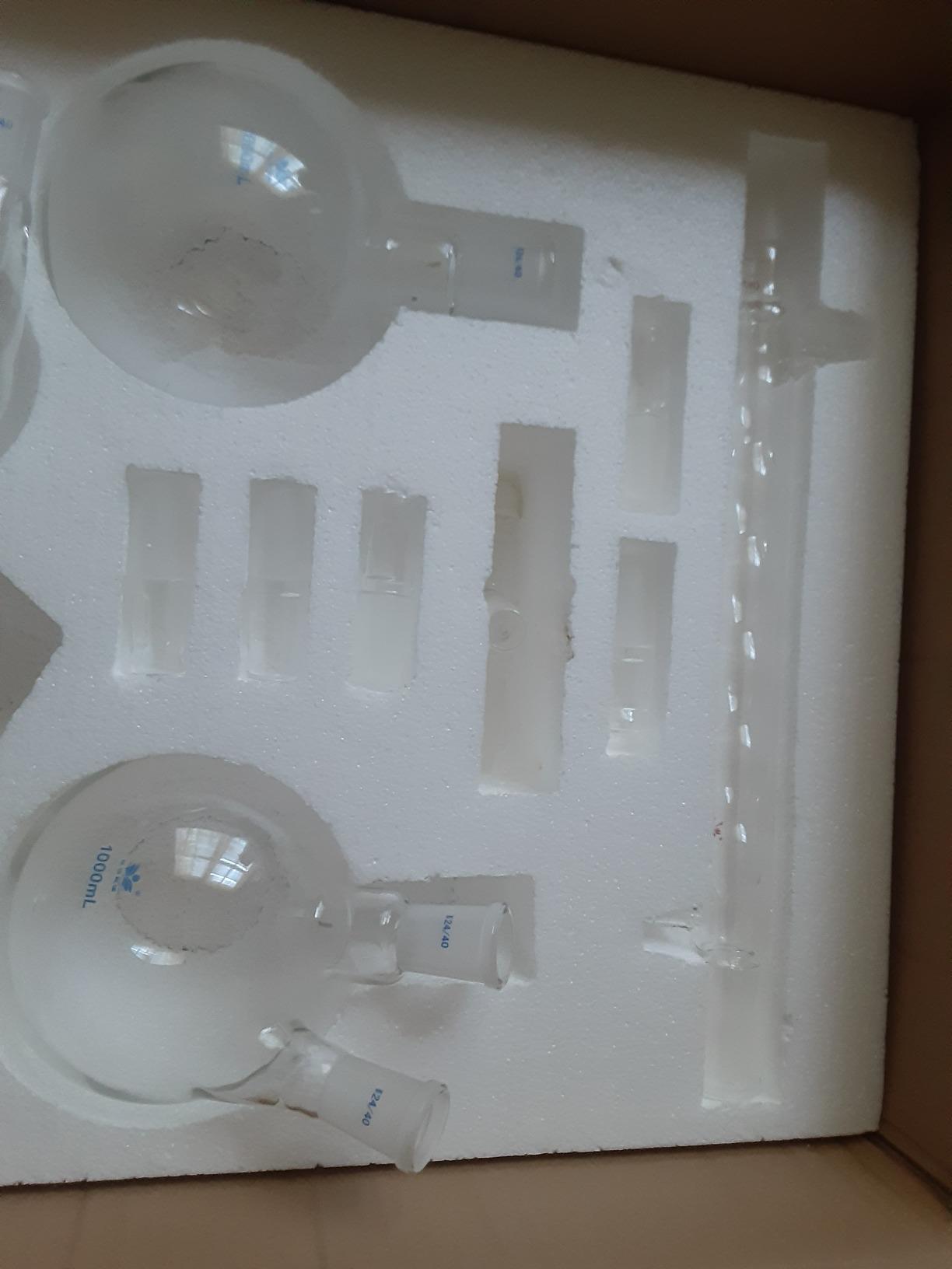 24/40 Joints Organic Chemistry Lab Glassware Kit 32PCS Borosilicate